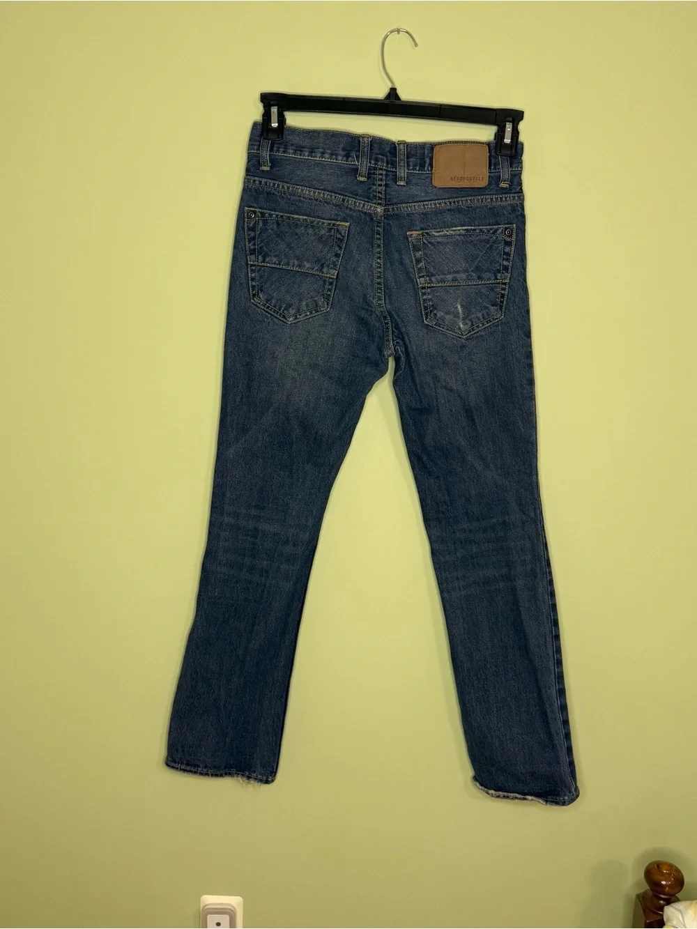 Apostle Driggs distressed boot cut jeans medium wash men’s 27/32 grunge y2k